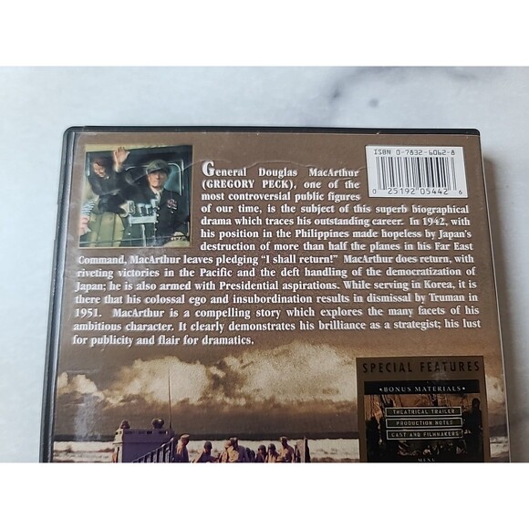 Macarthur (DVD, 1977) - Picture 6 of 10
